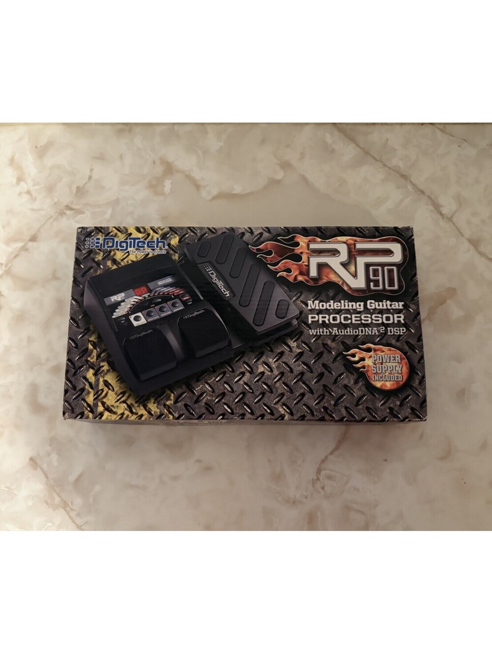 Digitech RP90 Modeling Guitar Processor Multi-Effect Guitar Pedal AudioDNA 2
